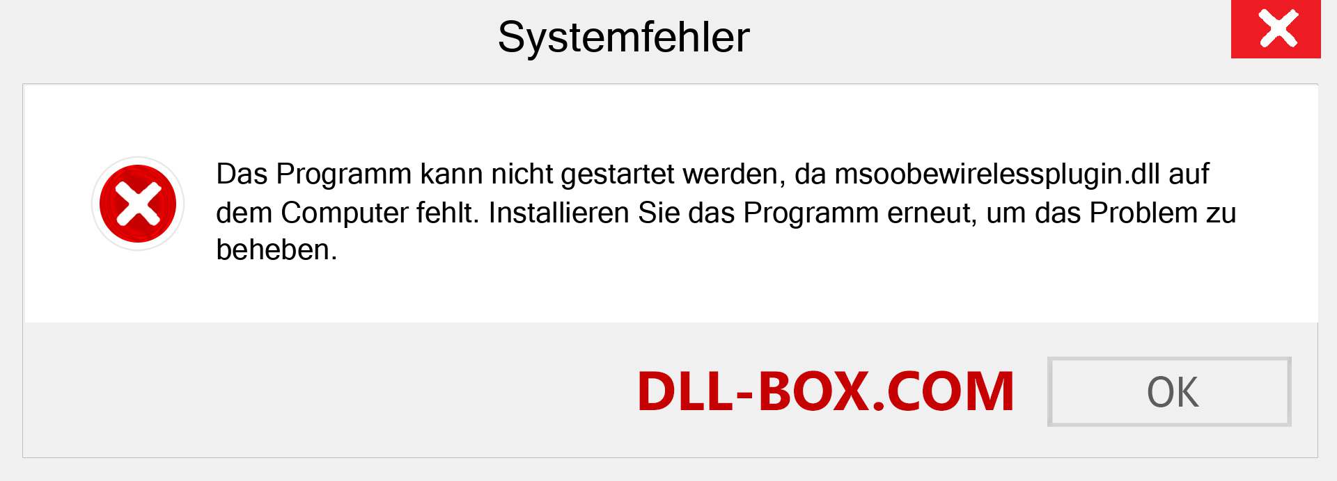 msoobewirelessplugin.dll-Datei fehlt?. Download für Windows 7, 8, 10 - Fix msoobewirelessplugin dll Missing Error unter Windows, Fotos, Bildern