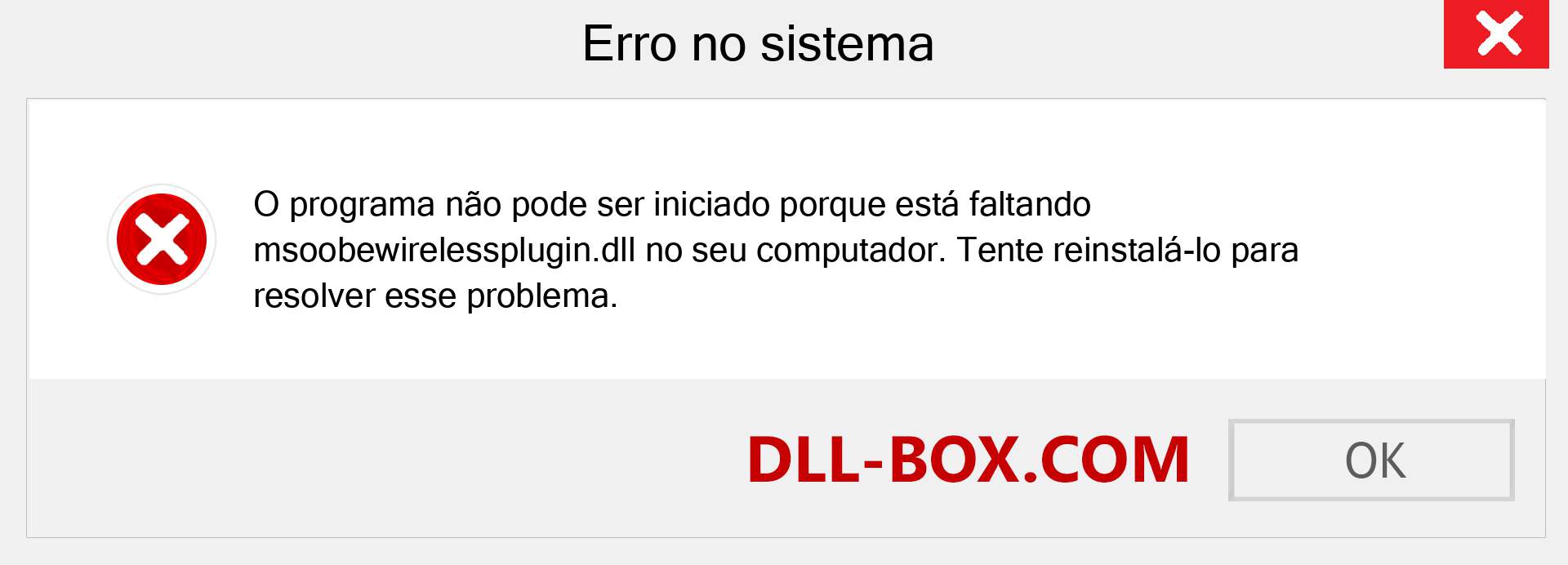 Arquivo msoobewirelessplugin.dll ausente ?. Download para Windows 7, 8, 10 - Correção de erro ausente msoobewirelessplugin dll no Windows, fotos, imagens